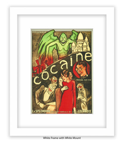 Cocaine French Art Print