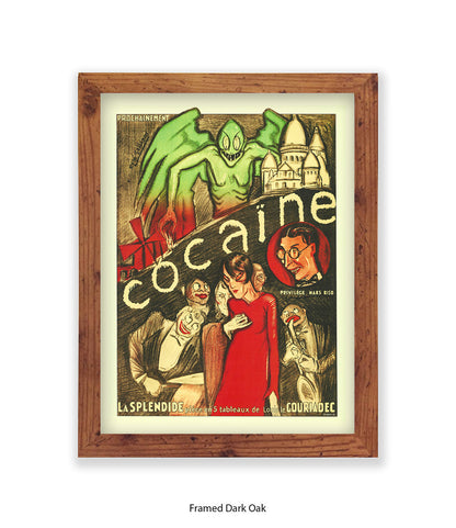 Cocaine French Art Print