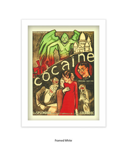 Cocaine French Art Print