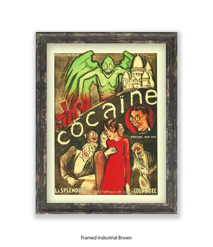 Cocaine French Art Print