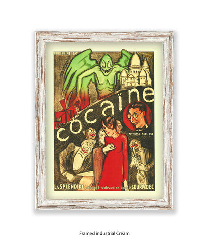 Cocaine French Art Print