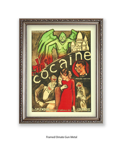 Cocaine French Art Print