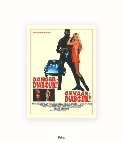 Danger Diabolok Art Print