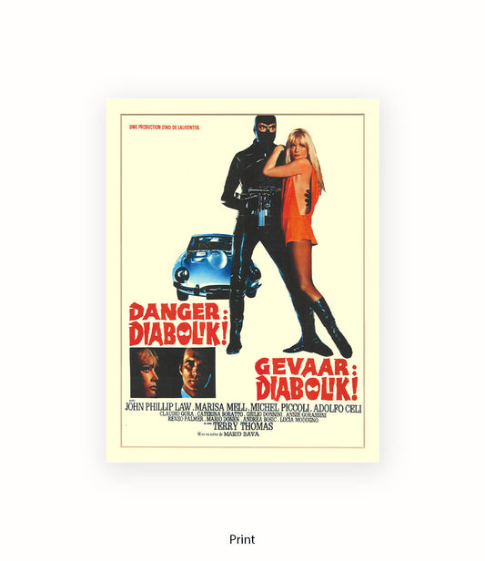 Danger Diabolok Art Print