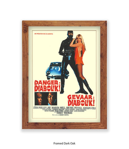 Danger Diabolok Art Print