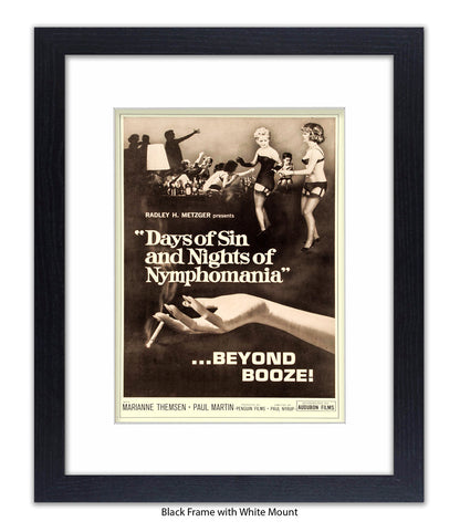 Days Of Sin & Nights Of Nymphomania Art Print