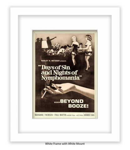 Days Of Sin & Nights Of Nymphomania Art Print