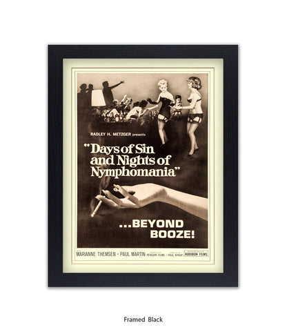 Days Of Sin & Nights Of Nymphomania Art Print