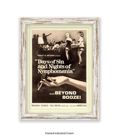 Days Of Sin & Nights Of Nymphomania Art Print