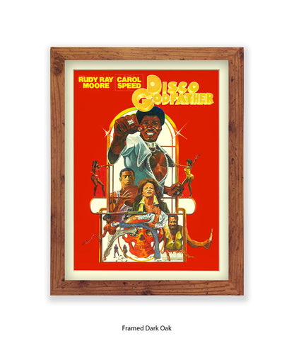 Disco Godfather Art Print