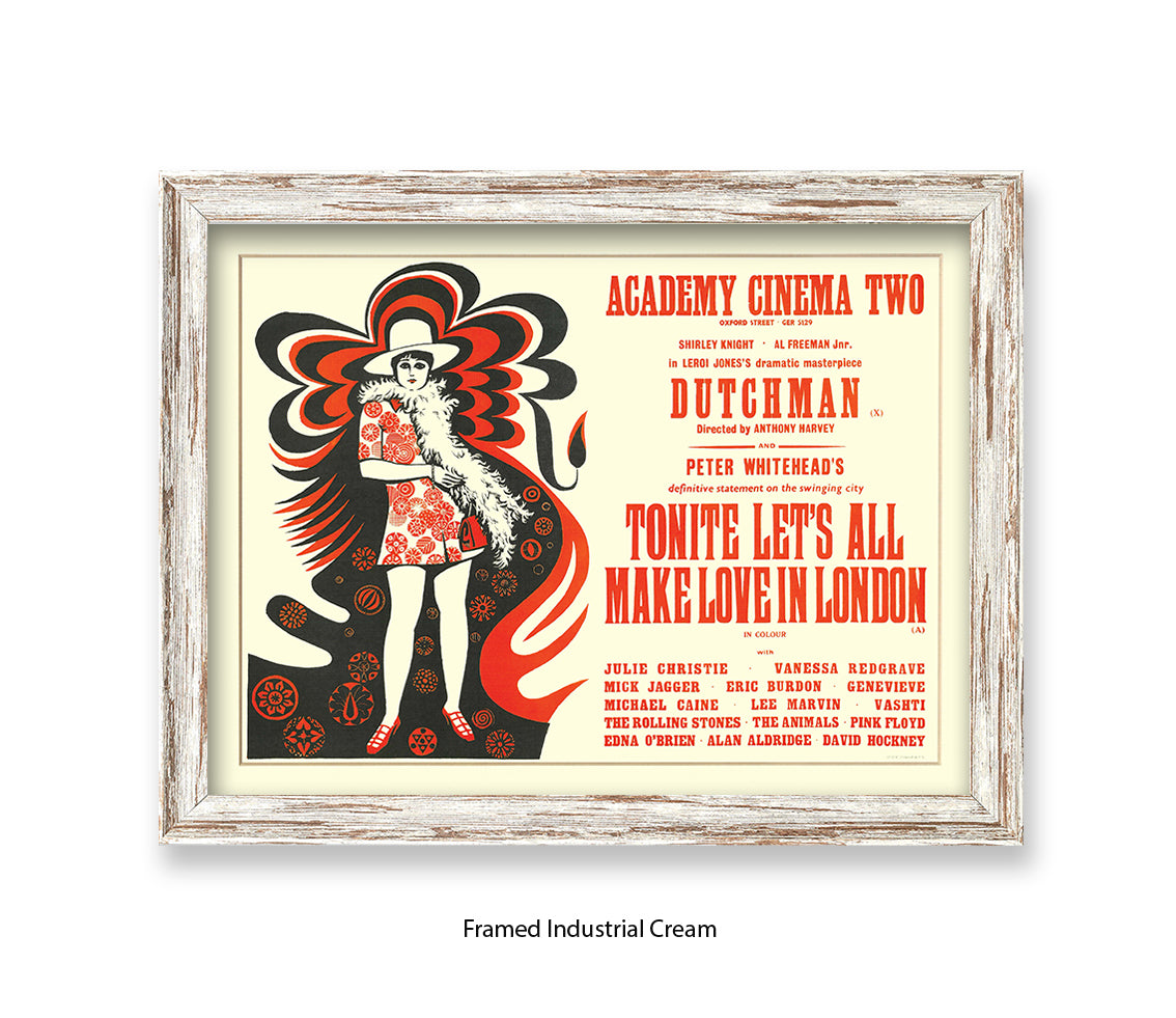 Dutchman Lets All Make Love In London Art Print