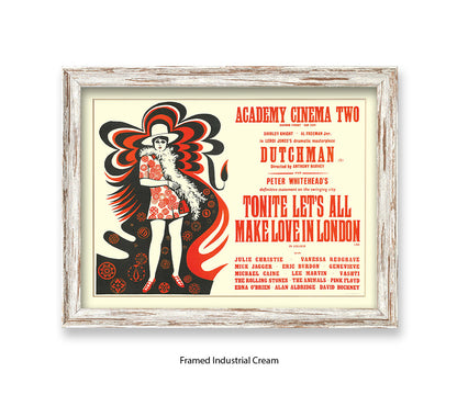 Dutchman Lets All Make Love In London Art Print
