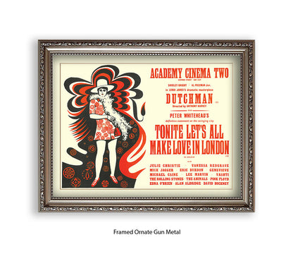 Dutchman Lets All Make Love In London Art Print