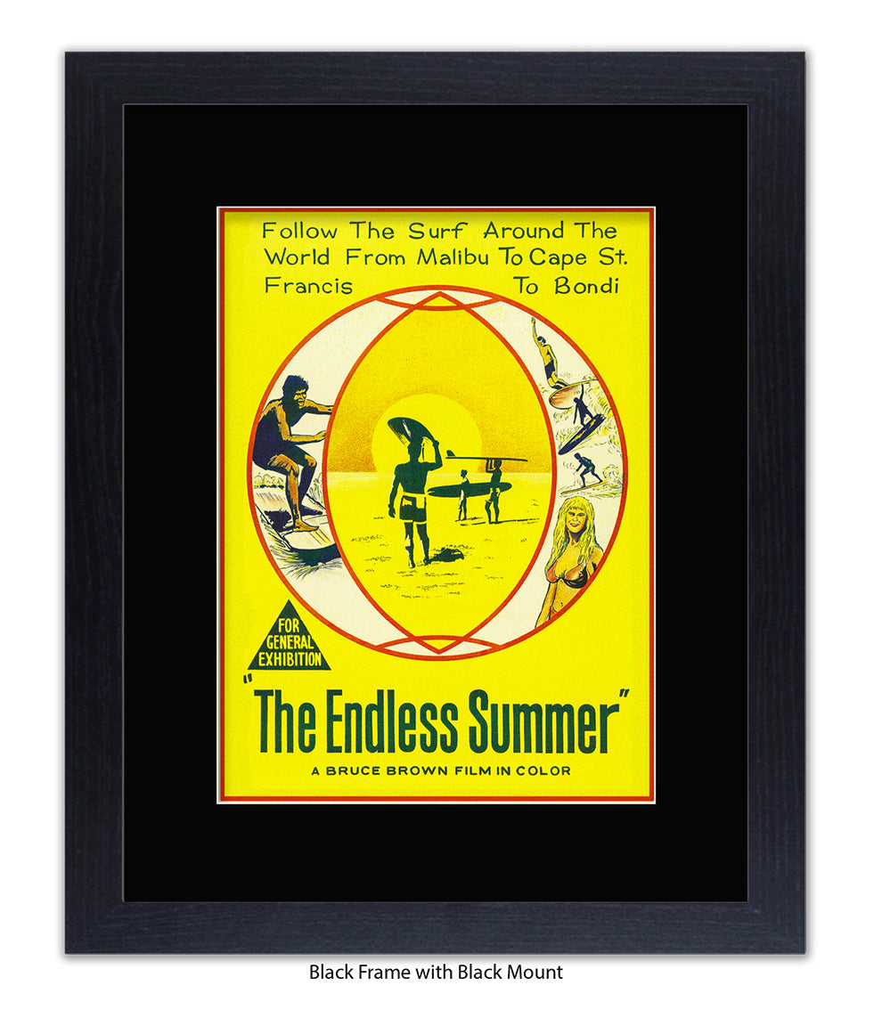 Endless Summer Follw The Surf Art Print