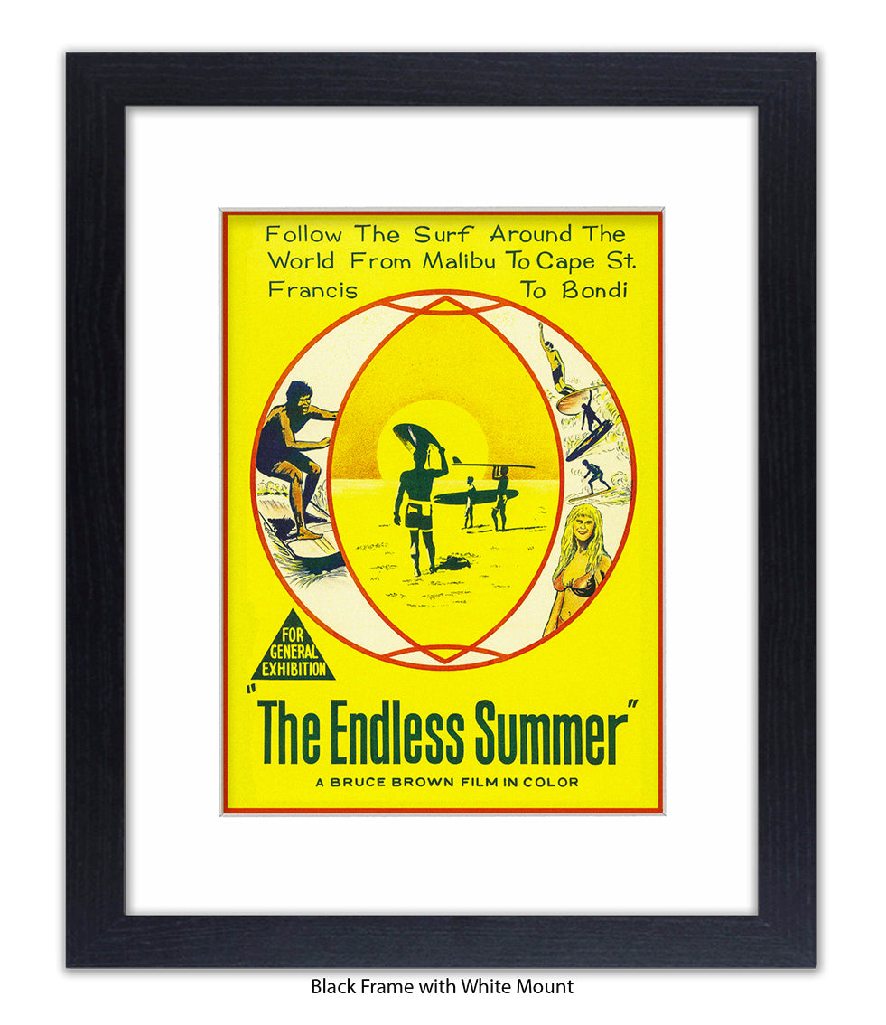 Endless Summer Follw The Surf Art Print