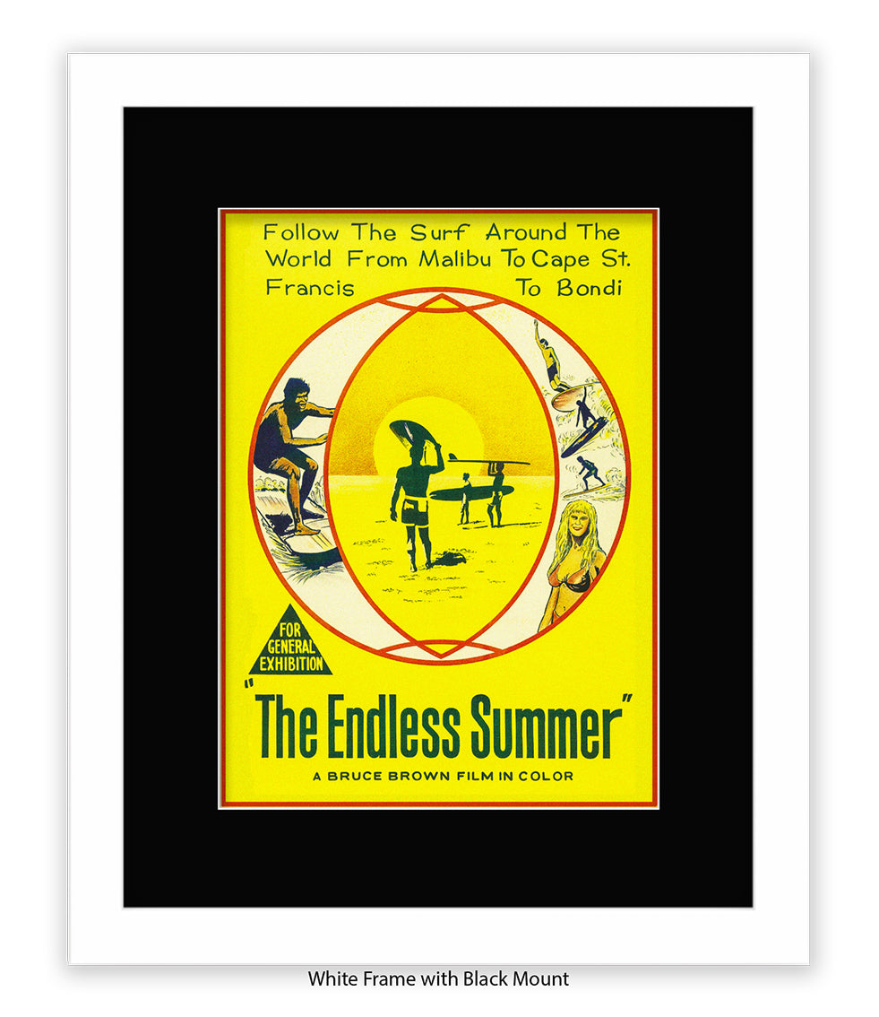 Endless Summer Follw The Surf Art Print