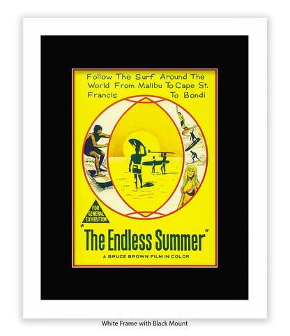 Endless Summer Follw The Surf Art Print
