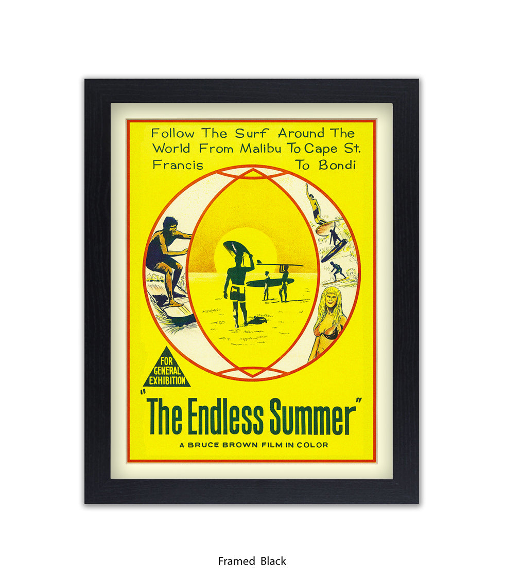 Endless Summer Follw The Surf Art Print