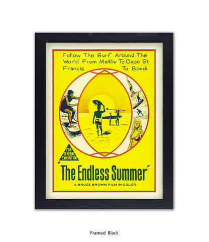 Endless Summer Follw The Surf Art Print
