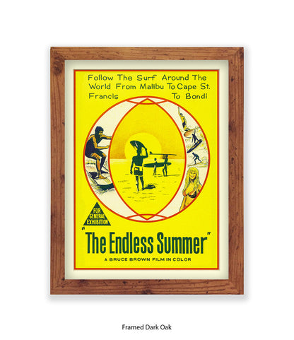 Endless Summer Follw The Surf Art Print