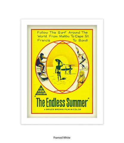 Endless Summer Follw The Surf Art Print
