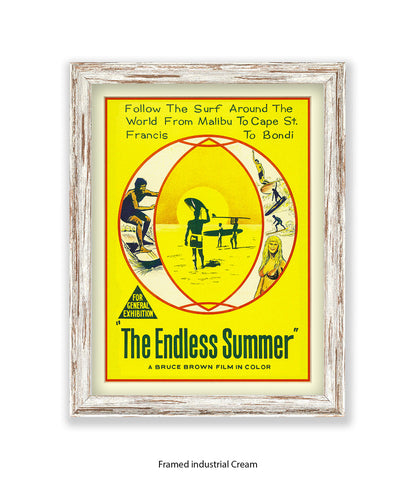 Endless Summer Follw The Surf Art Print