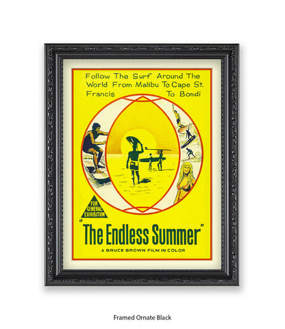 Endless Summer Follw The Surf Art Print