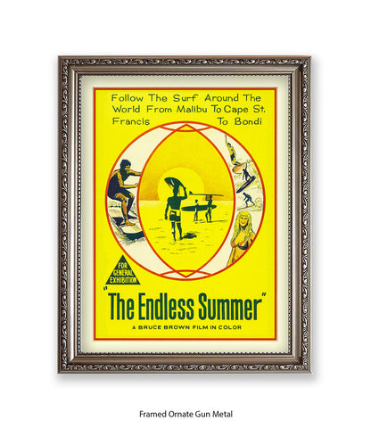 Endless Summer Follw The Surf Art Print
