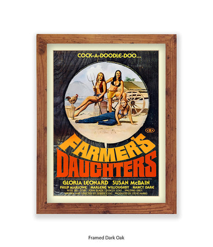Farmers Daughters Art Print
