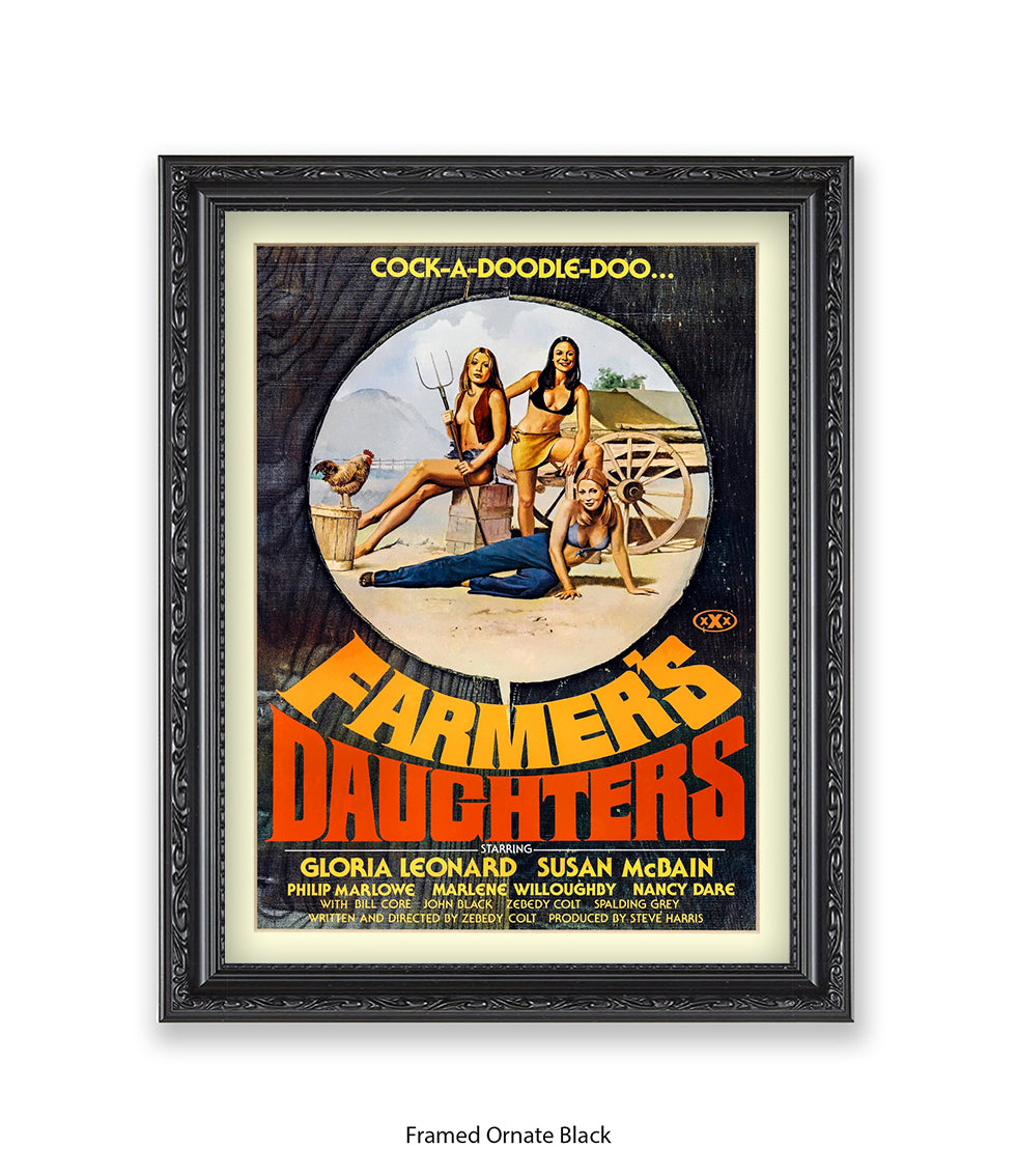 Farmers Daughters Art Print