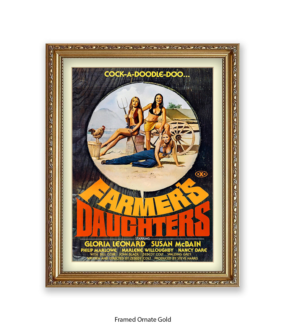 Farmers Daughters Art Print