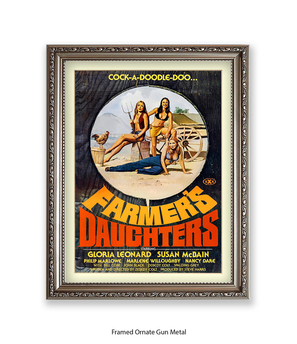 Farmers Daughters Art Print