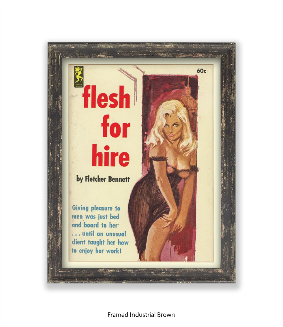 Flesh For Hire - Art Print