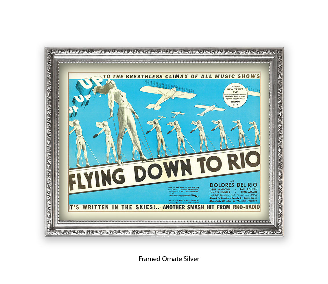 Flying Down To Rio Art Print