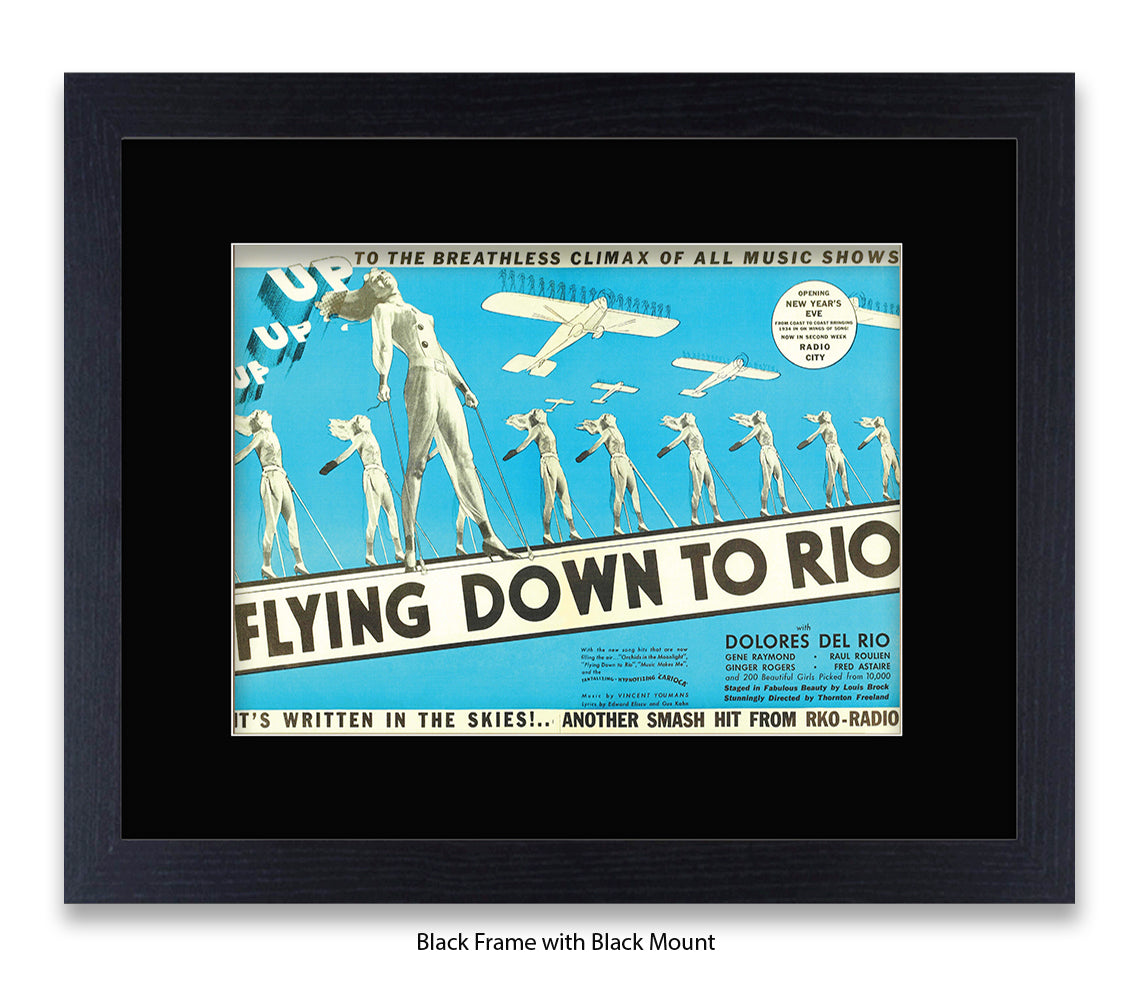 Flying Down To Rio Art Print
