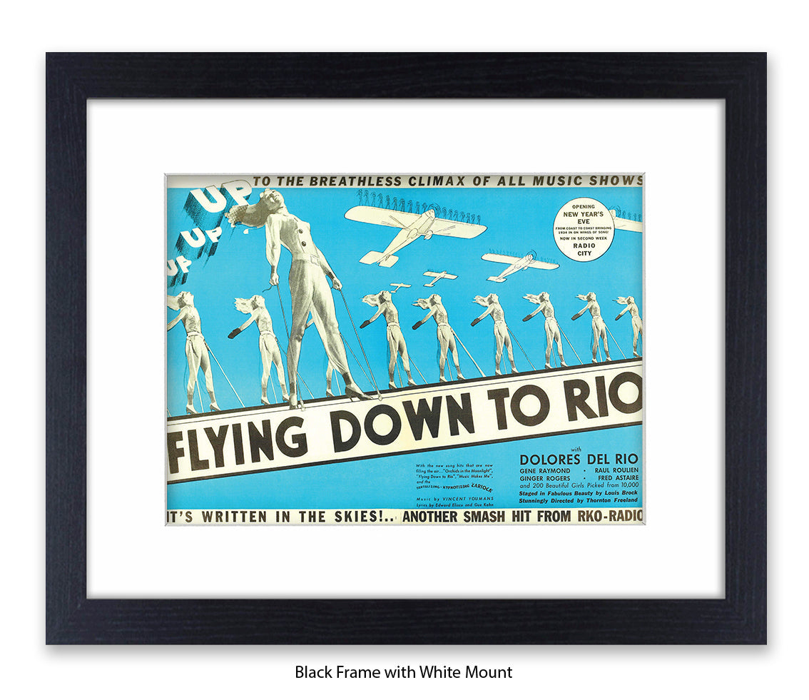 Flying Down To Rio Art Print