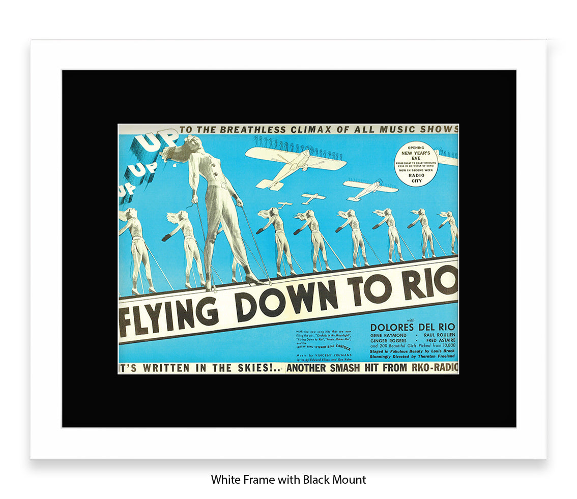 Flying Down To Rio Art Print