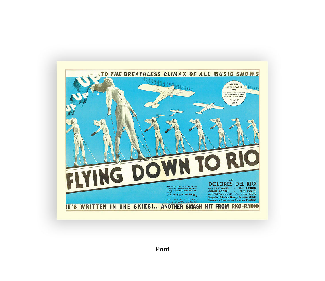 Flying Down To Rio Art Print
