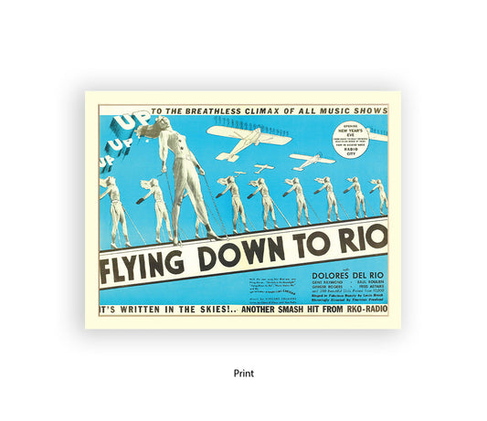 Flying Down To Rio Art Print