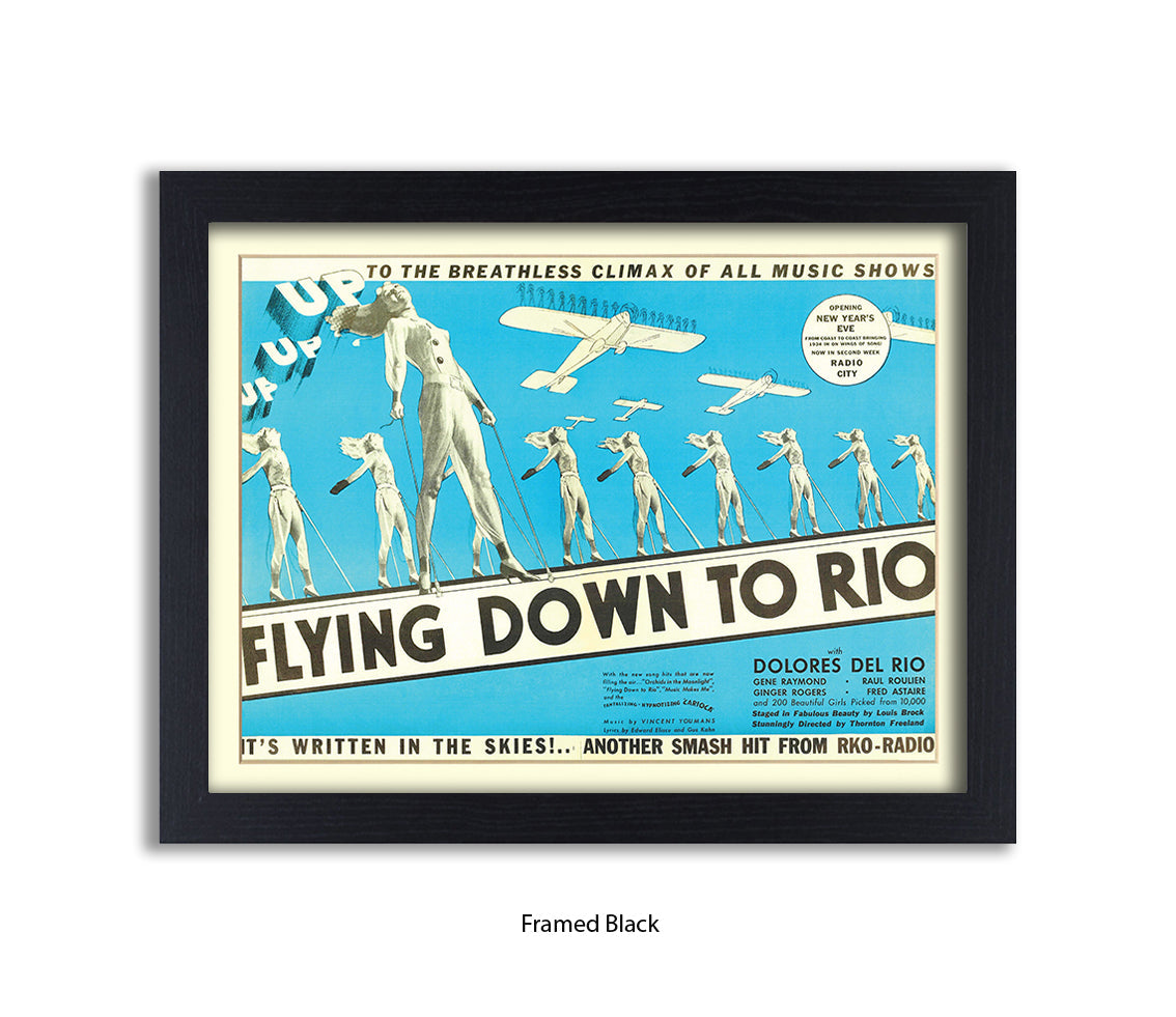 Flying Down To Rio Art Print