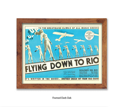 Flying Down To Rio Art Print