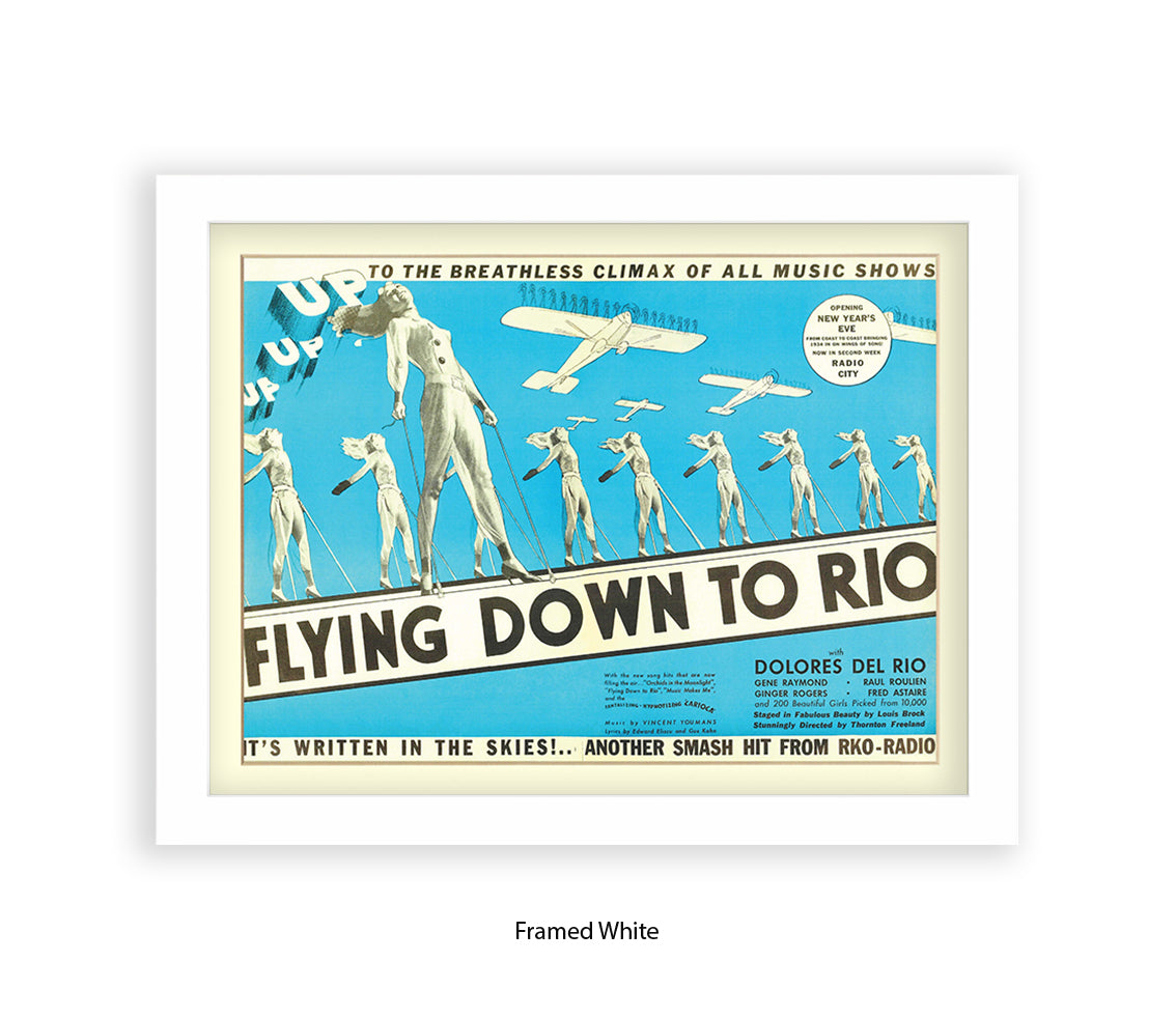 Flying Down To Rio Art Print