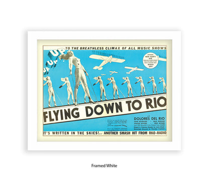 Flying Down To Rio Art Print