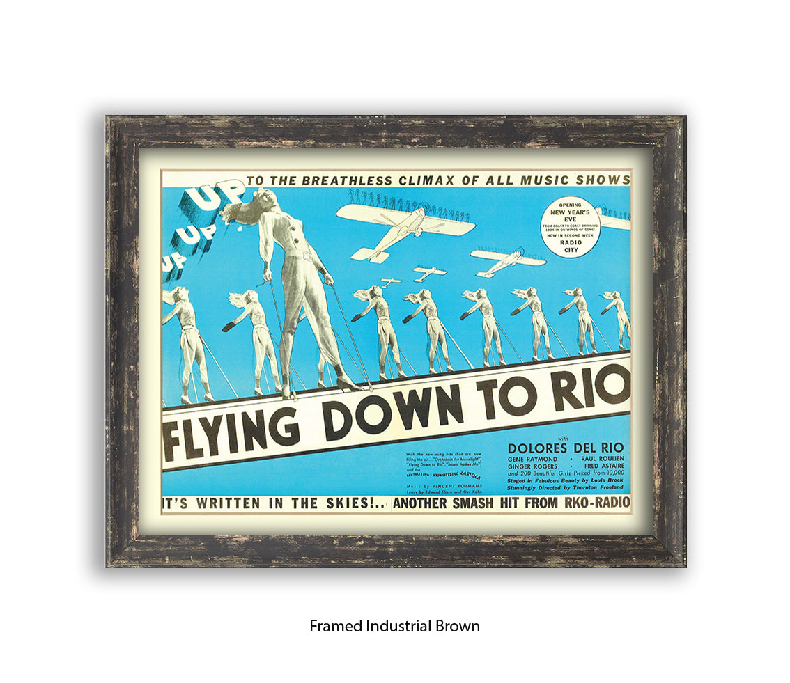 Flying Down To Rio Art Print