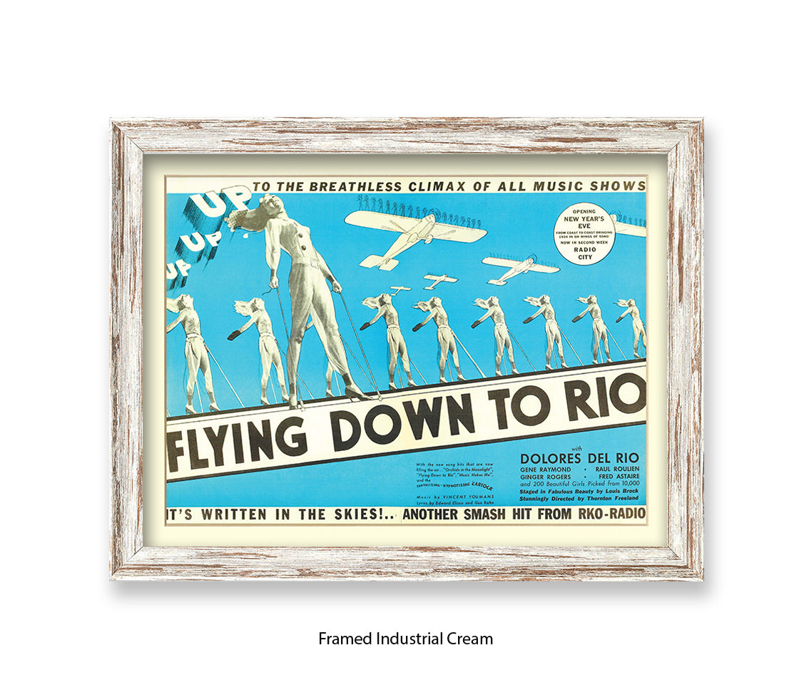 Flying Down To Rio Art Print