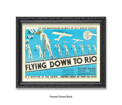 Flying Down To Rio Art Print