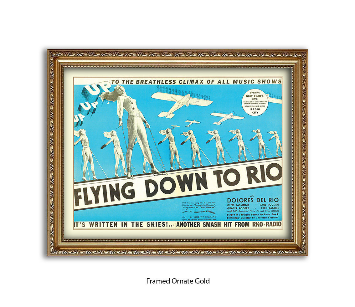 Flying Down To Rio Art Print