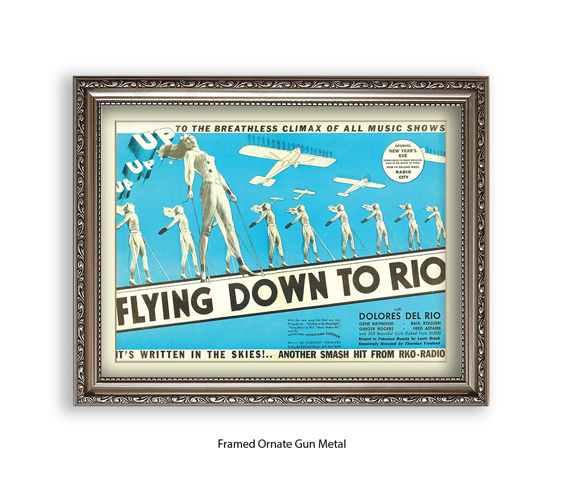 Flying Down To Rio Art Print