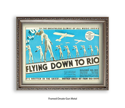 Flying Down To Rio Art Print