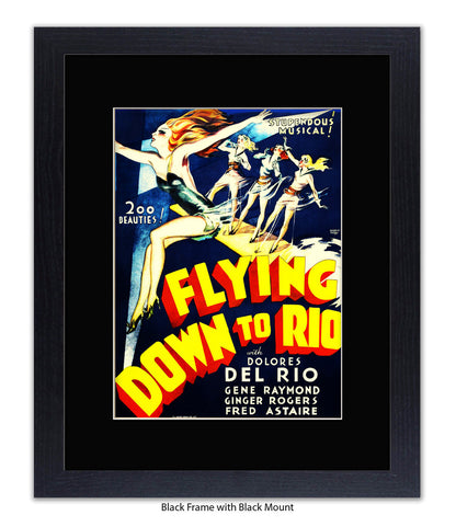 Flying Down To Rio - Vertical - Art Print